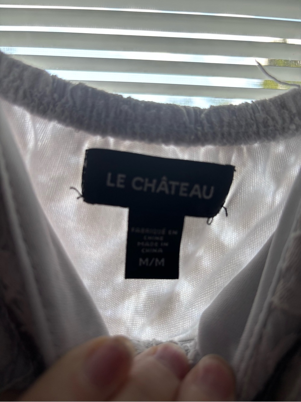 ✨5/$10 le chateau White Lace Mini Dress - Picture 5 of 5